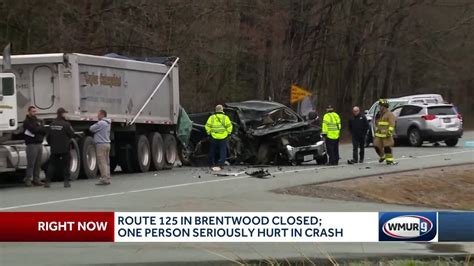 brentwood accident today.